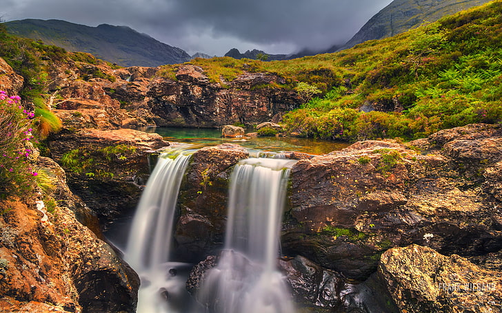 Echte Fee Pools Isle Of Skye Schottland Wallpaper Für Desktop 3200 × 2000, HD-Hintergrundbild