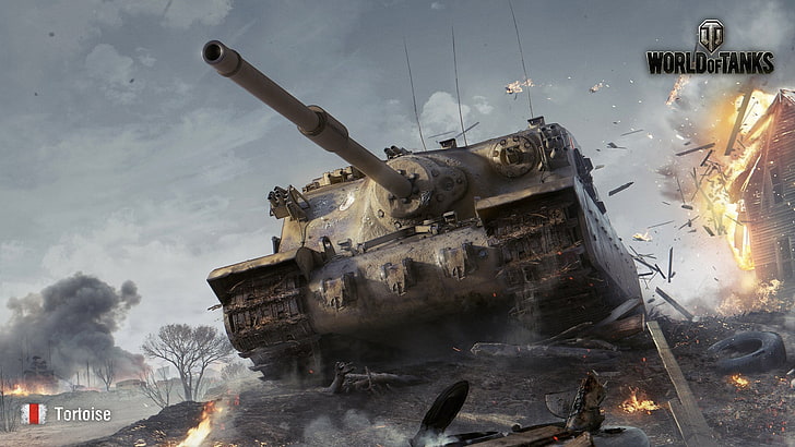 World of Tanks digitale Tapete, World of Tanks, Schildkröte, Militär, HD-Hintergrundbild
