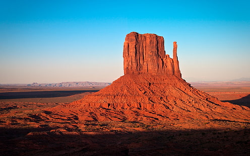 paisagens deserto arizona monumento vale formações rochosas arquitetura monumentos arte HD, deserto, paisagens, HD papel de parede HD wallpaper