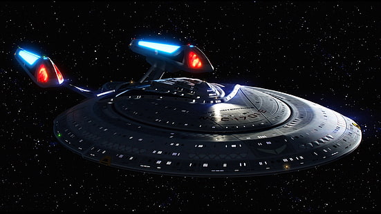 Star Trek, USS Enterprise (космический корабль), HD обои HD wallpaper