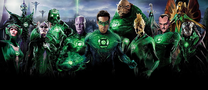 Green Lantern, Kilowog (Green Lantern), Sinestro, Wallpaper HD