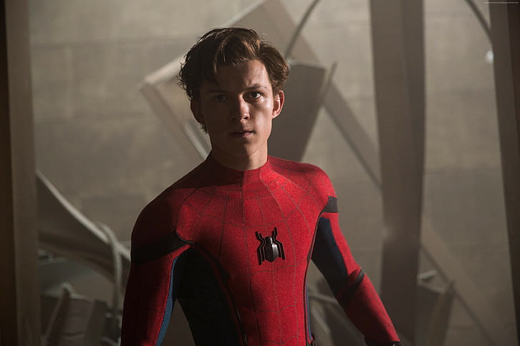 Spider-Man: Homecoming, 4k, Tom Holland, HD tapet