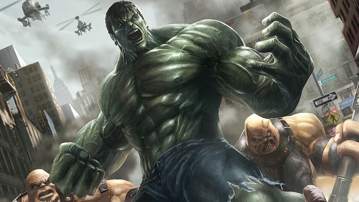 The Incredible Hulk, Hulk, bandes dessinées, Fond d'écran HD