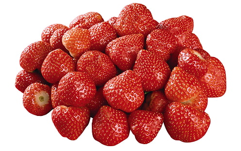 tas de fraises, baies, fraises, beaucoup, mûres, Fond d'écran HD HD wallpaper