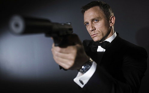 007, Джеймс Бонд, кино, Дэниел Крейг, HD обои HD wallpaper