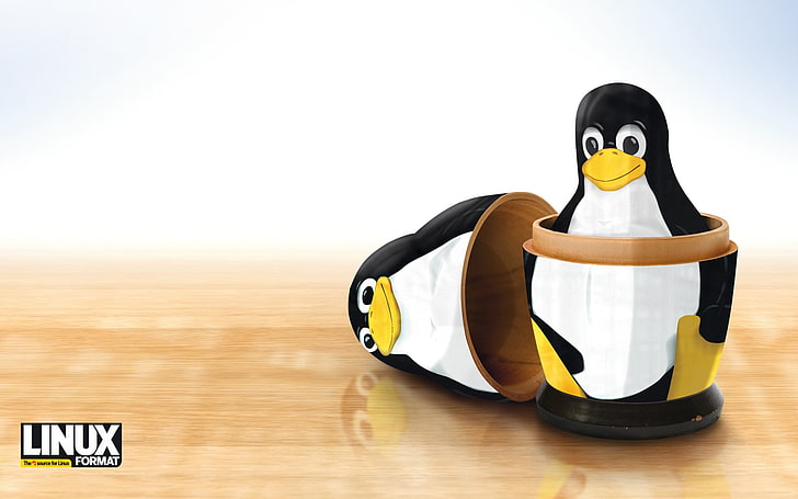 linux tux pingwiny Technologia Linux HD Art, linux, Tux, Tapety HD