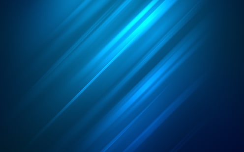 الأشكال ، التدرج ، الأزرق، خلفية HD HD wallpaper