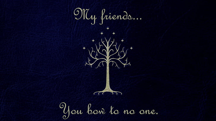 Lord of the Rings my friends you bow to no one.-printed textile, The Lord of the Rings, Aragorn, The Lord of the Rings: The Return of the King, skin, HD wallpaper