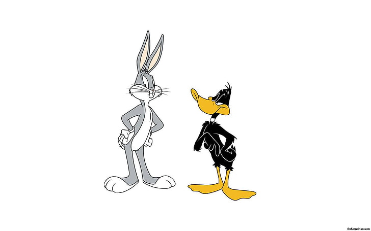 Bugs, Bunny, Daffy, Looney, Melodien, HD-Hintergrundbild