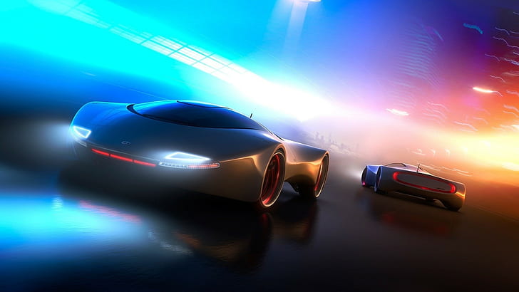 concept cars, futuristas, Fondo de pantalla HD