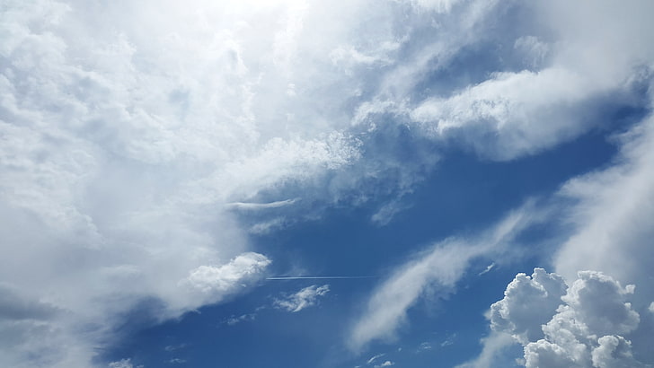 السحب ، السماء ، الغيوم ، الضوء، خلفية HD