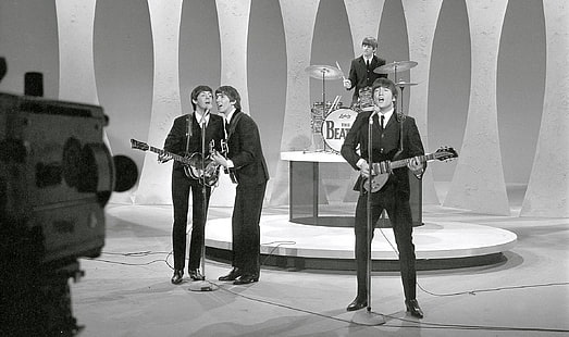 The Beatles, music, The Beatles, Rock, Beatles, Legend, talent, great, George Harrison, John Lennon, four, Paul McCartney, Ringo Starr, Rock-n-Roll, Classic Rock, HD wallpaper HD wallpaper