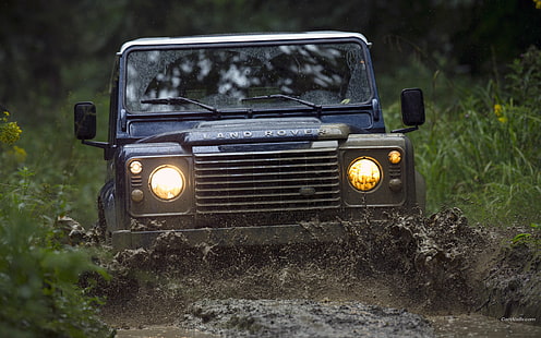 Land Rover Off Road SUV Mud HD, voitures, route, rover, suv, off, terre, boue, Fond d'écran HD HD wallpaper