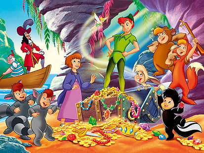 Disney, Pan, Peter, Peter Pan, HD-Hintergrundbild HD wallpaper