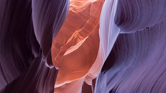 kanjon, Antelope Canyon, Arizona, natur, sten, HD tapet HD wallpaper