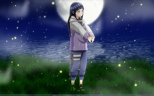 Anime, Naruto, Hinata Hyūga, Wallpaper HD HD wallpaper