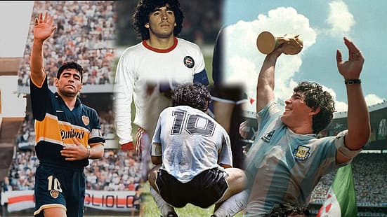 Maradona, Diego Maradona, Argentina, Boca Juniors, Napoli, HD tapet HD wallpaper