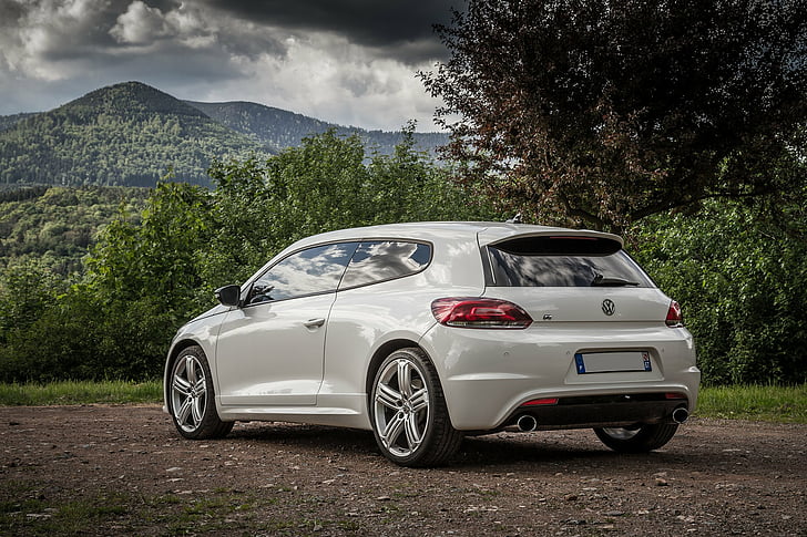 cars, coupe, germany, scirocco, volkswagen, HD wallpaper