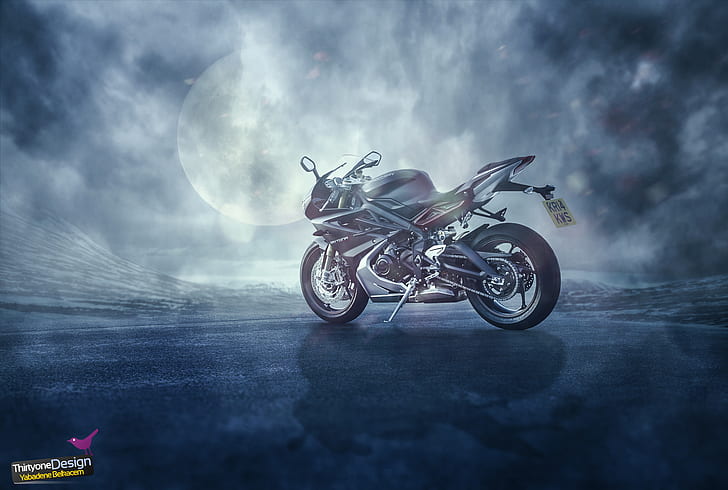 motocicleta, bicicleta speeder, esportes motorizados, HD papel de parede