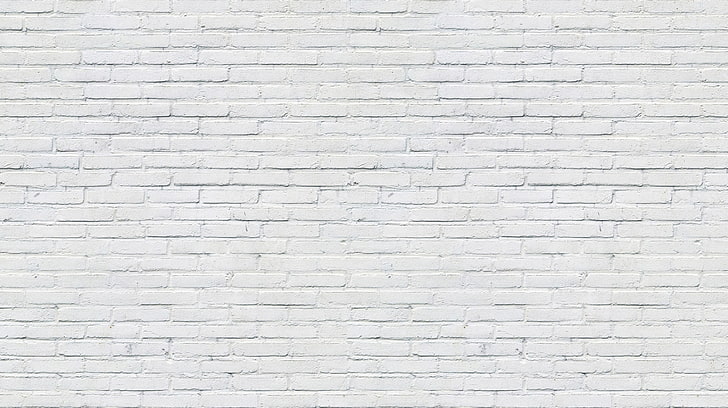 белая кирпичная стена, стена, кирпич, фактурные блоки, HD обои