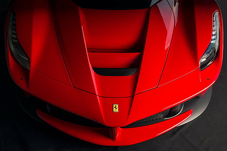 mobil, Ferrari LaFerrari, Ferrari, kendaraan depan, Super Car, Wallpaper HD HD wallpaper