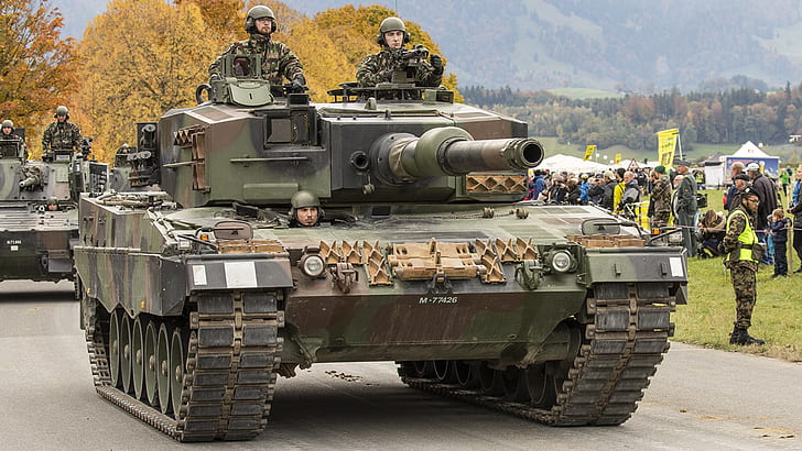 Tanque, Alemania, Leopard 2A4, Leopard 2, Fondo de pantalla HD