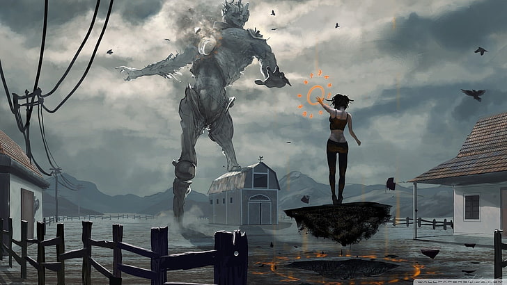 Screenshot do jogo on-line, arte de fantasia, mulheres, demônio, HD papel de parede