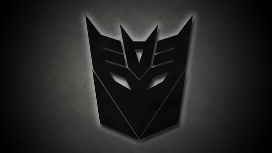 Logo Transformers Decepticon, transformatory, emblemat, Decepticony, Tapety HD HD wallpaper