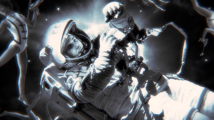 fondo de pantalla de astronauta, espacio, Jura, los guerreros de la luz, The Yuri A. Gagarin, Fondo de pantalla HD