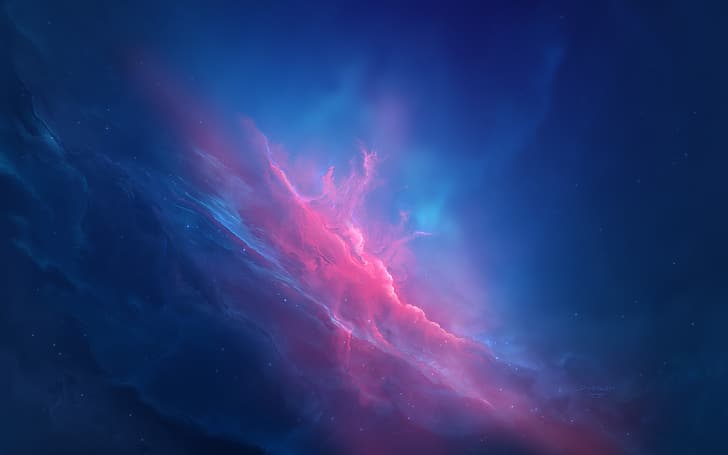 Starkiteckt, nebula, HD wallpaper