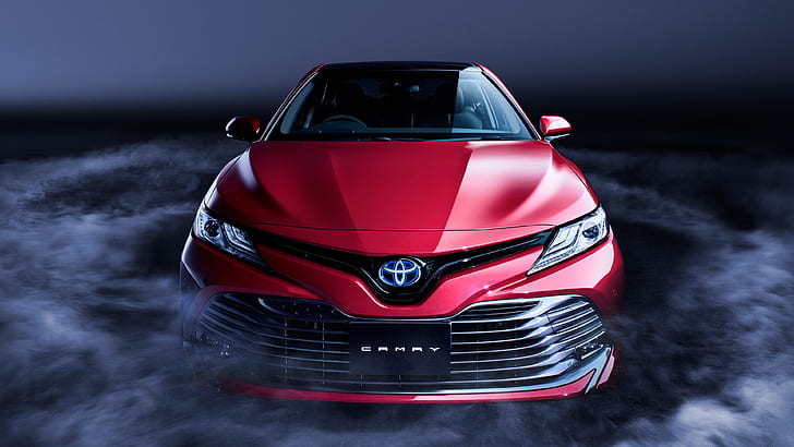 2018, 4K, Toyota Camry Hybrid, HD wallpaper