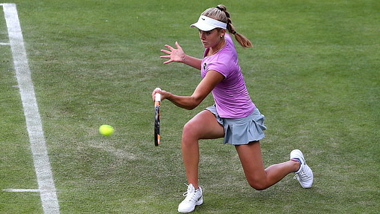 Katie Swan Tennis Tennisschläger, HD-Hintergrundbild HD wallpaper