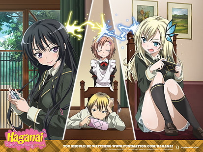 Anime, Boku Wa Tomodachi Ga Sukunai, Kodaka Hasegawa, Sena Kashiwazaki, Yozora Mikazuki, Yukimura Kusunoki, HD wallpaper HD wallpaper