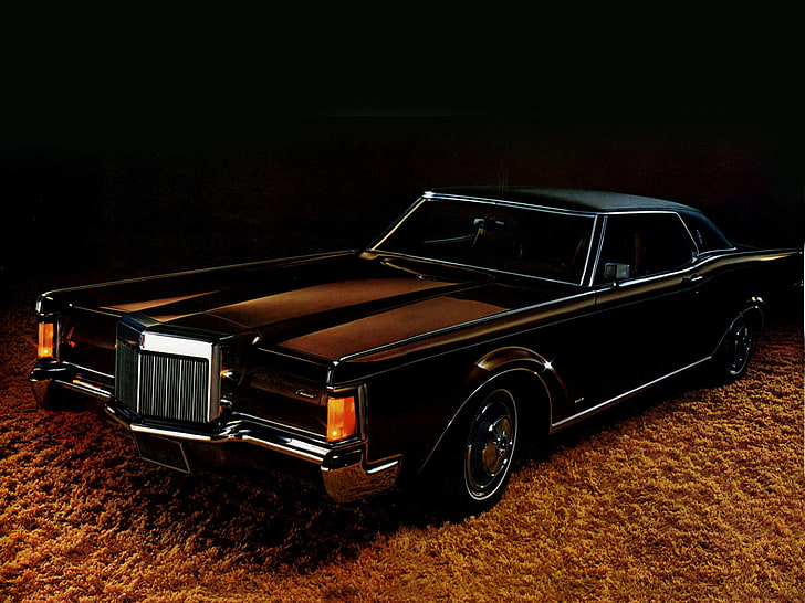 1971, klassisk, kontinentala, Lincoln, lyx, Mark III, HD tapet