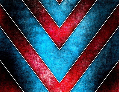 pittura astratta blu e rossa, linea, obliquamente, sfondo, banda, colore, Sfondo HD HD wallpaper