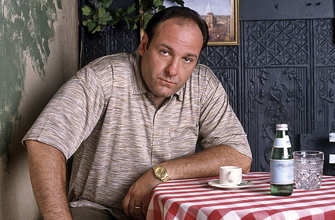 The Sopranos, serial tv, Mafia, James Gandolfini, Tony Soprano, Wallpaper HD HD wallpaper
