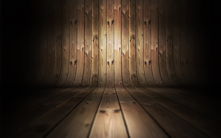 الخشب ، السطح الخشبي ، الفن الرقمي، خلفية HD
