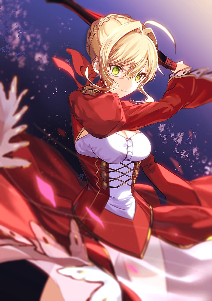 FateExtra Fatestay night Saber FateExtella The Umbral Star FateGrand  Order Anime fictional Character cartoon png  PNGEgg
