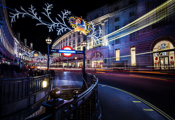 London City, Great Britain, England, London City, Great Britain, England, Regent Street, HD wallpaper