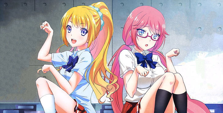 Anime, Classroom of the Elite, Airi Sakura, Kei Karuizawa, Youkoso Jitsuryoku Shijou Shugi no Kyoushitsu e, HD wallpaper