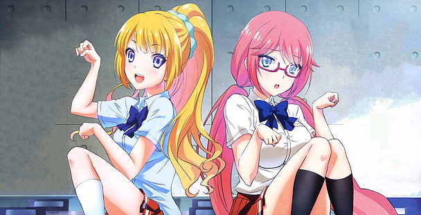 Anime, Classroom of the Elite, Airi Sakura, Kei Karuizawa, Youkoso Jitsuryoku Shijou Shugi no Kyoushitsu e, Sfondo HD HD wallpaper
