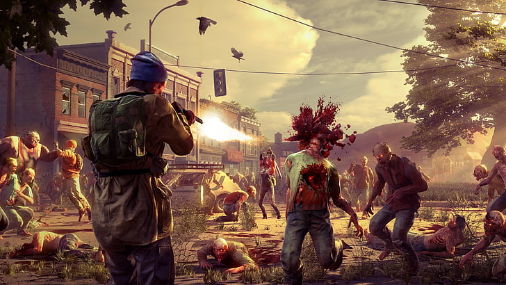 Zombie apocalypse shooting game sfondo digitale, State of Decay 2, HD, 4k, screenshot, E3 2017, Sfondo HD