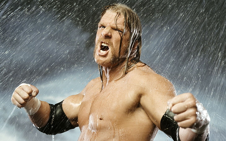 دعامة يد سوداء للرجال ، WWE ، Triple H، خلفية HD
