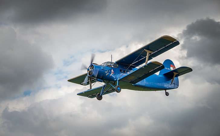 the sky, the plane, Antonov, An-2, HD wallpaper