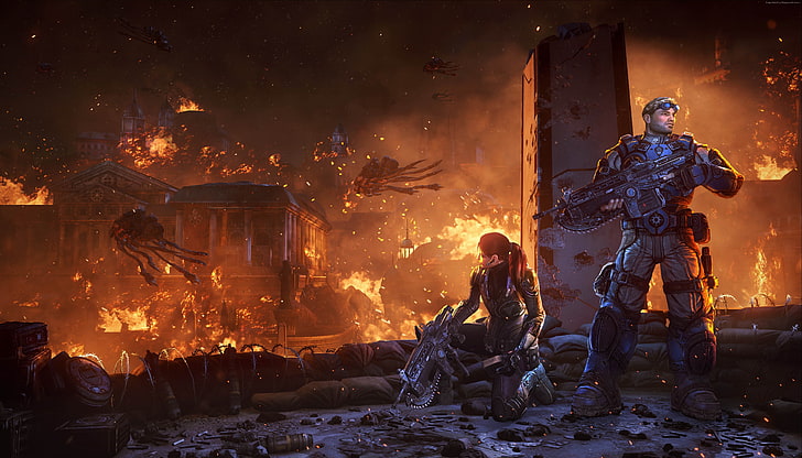 Gears of War Judgment, Gears of War, GoW, screenshot, gameplay, shooter, Xbox, review, HD wallpaper