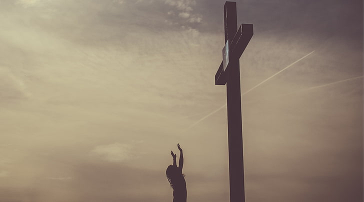 Kreuz, Gebet, Glaube, Jesus, Gott, HD-Hintergrundbild