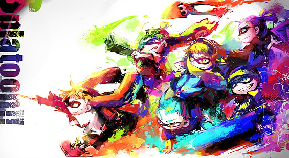 لعبة فيديو ، Splatoon ، Gun ، Inkling (Splatoon) ، Squid ، Squid Girl، خلفية HD HD wallpaper