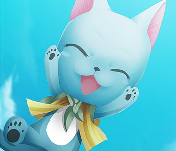 Anime, Fairy Tail, Glücklich (Fairy Tail), HD-Hintergrundbild HD wallpaper