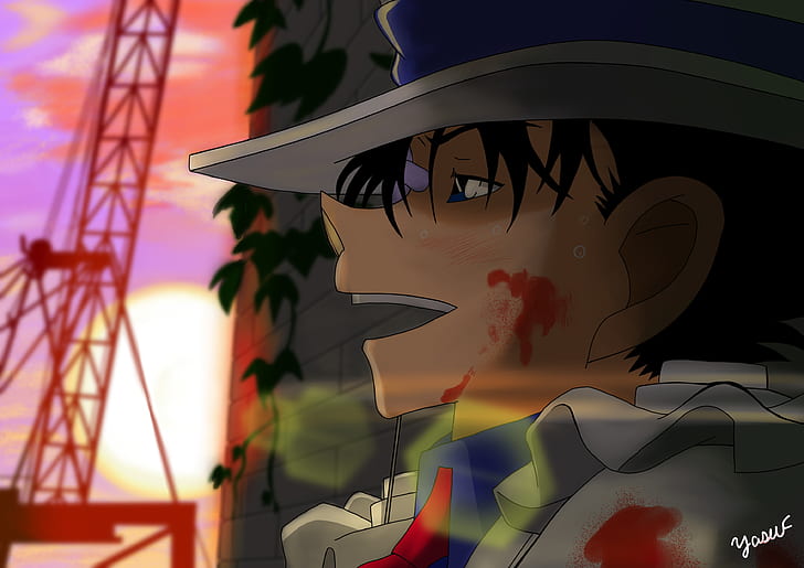 Anime, Detective Conan, Kaito Kuroba, HD wallpaper