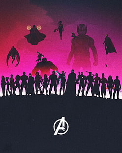 Vingadores: Guerra Infinita, Super Heróis da Marvel, HD, HD papel de parede HD wallpaper